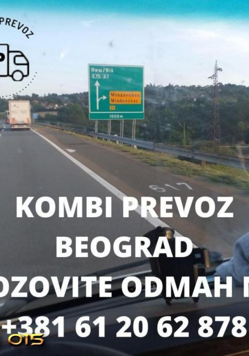 Kombi prevoz Beograd – Prevoz i selidbe Rapaić